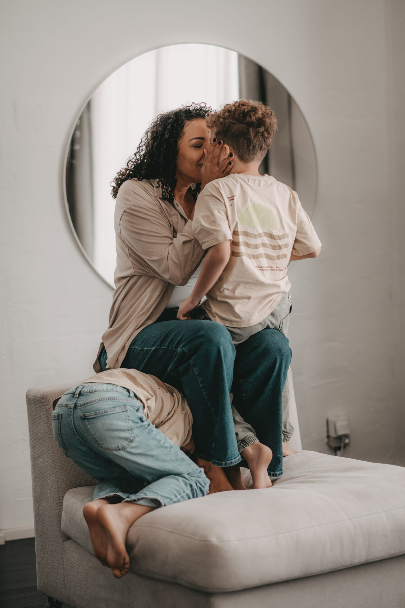 Natürliche Familienfotografie - Kindergarten-Fotografie Danielle Henry Photography